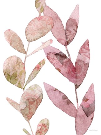 Framed Meadow Flora Botanical I Print