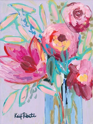 Framed Summer Blooms Print