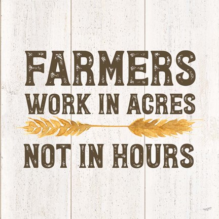 Framed Farm Life VIII-Acres Print
