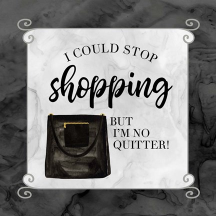 Framed Fashion Humor XI-Stop Print
