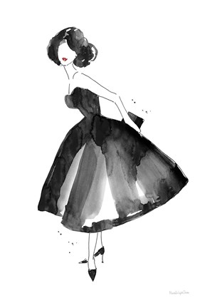 Framed Fashion Debutante Print