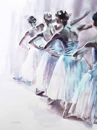 Framed Ballet II Print