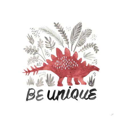 Framed Dino Inspiration III Print