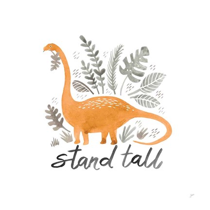 Framed Dino Inspiration II Print