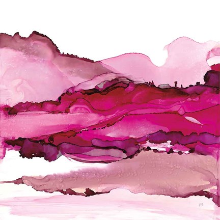 Framed Pinkscape I Print