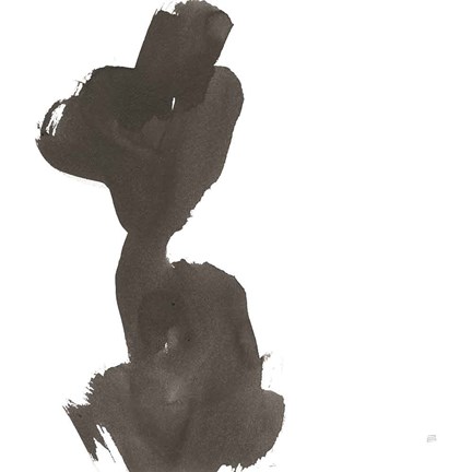 Framed Swash I Print