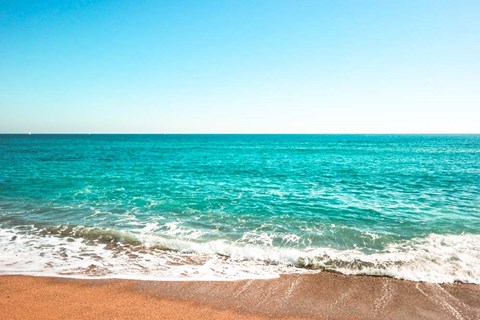 Framed Reminiscing At The Beach Print