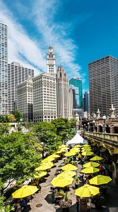 Framed Chicago Morning&#39;s Print