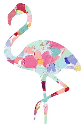 Framed Flamingo Beauty Print
