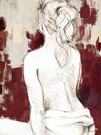 Framed Modern Spice Woman II Print