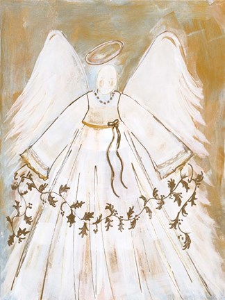 Framed Guiding Angel Print