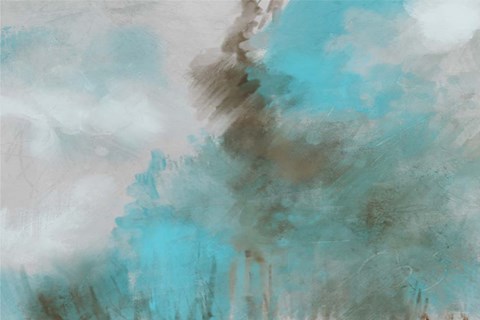 Framed Garden Patina I Print