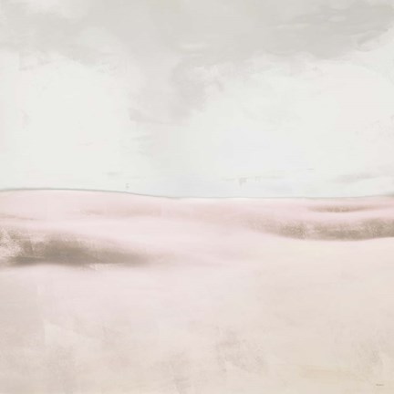 Framed Blush Balance I Print