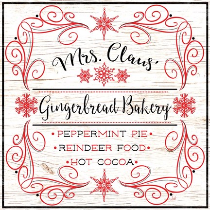 Framed North Peppermint Pole II Print