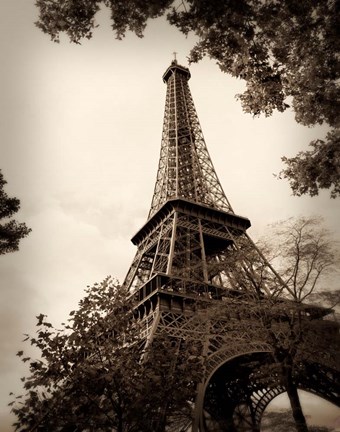 Framed Last Day In Paris I Print