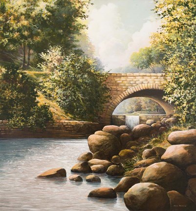 Framed Grant Park Print