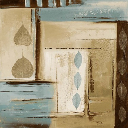 Framed Fall Abstract I Print