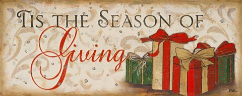 Framed Tis the Season of Giving Print