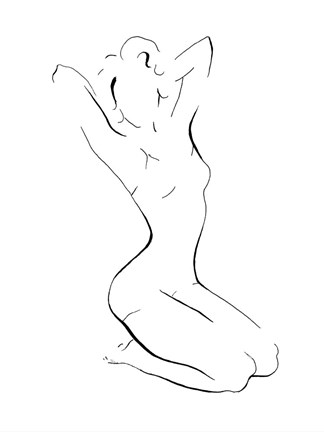 Framed New Nudes I Print