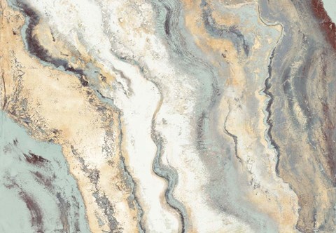 Framed Cool Flow II Print