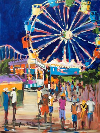 Framed Carnival Print