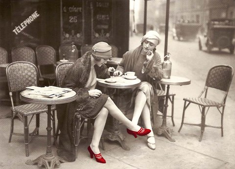 Framed New Shoes Paris 1925 Print