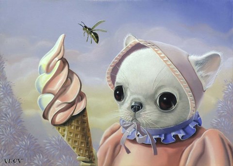 Framed Ice Cream Print