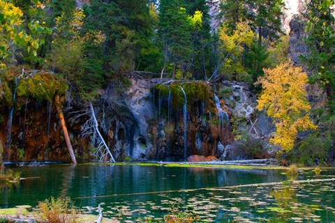Framed Hanging Lake Print