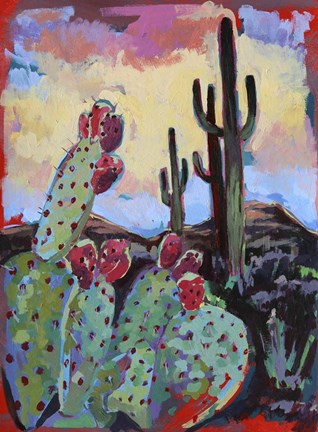 Framed Tucson Bloom Print