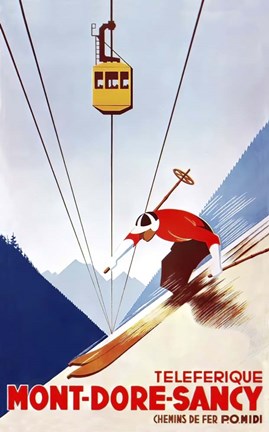 Framed Puy de Sancy Rhone Alps France Print