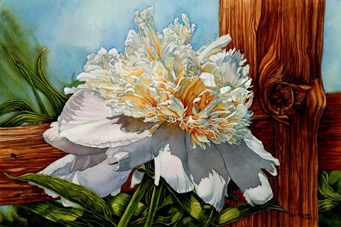 Framed Lean On Me copy Print