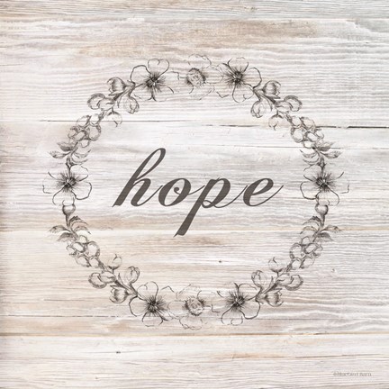 Framed Hope Print