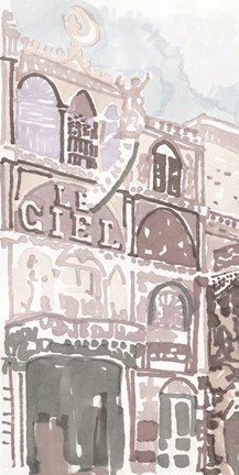 Framed Paris Street 2 Print