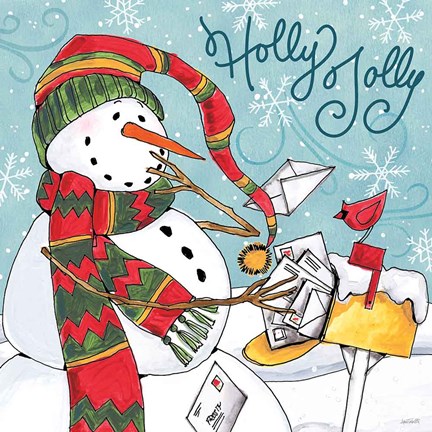 Framed Snowplace Like Home IV Print