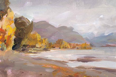 Framed October Coast Print