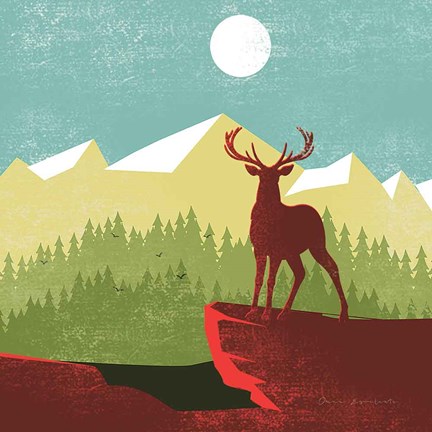 Framed Great Outdoors III Print