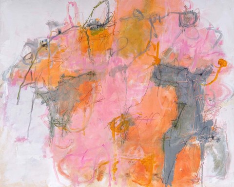 Framed Weaving The Energy Threads Print