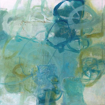 Framed Written On The Breeze Print