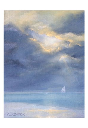 Framed Sky Sailboat Print