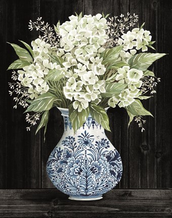 Framed Hydrangea Elegance Print