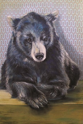 Framed Black Bear Print