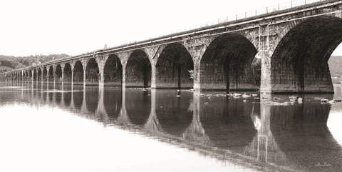 Framed Rockwell Bridge Print