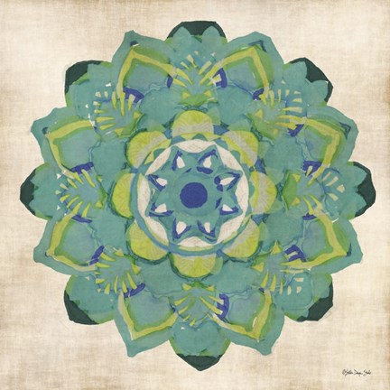 Framed Global Pattern V Print