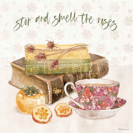 Framed Cottage Charm VII Print