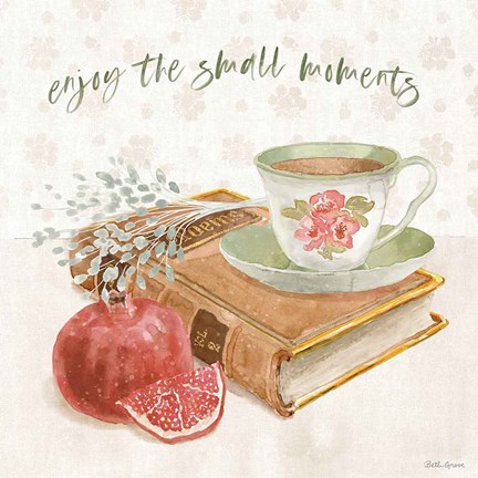 Framed Cottage Charm VI Print