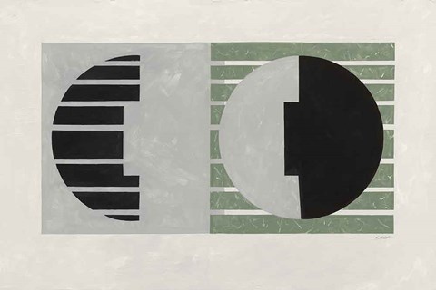 Framed Latitude Sage Print