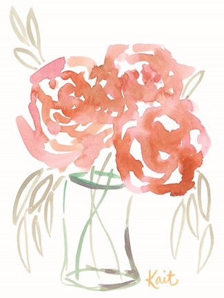 Framed Juicy Blooms Print