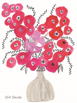 Framed Vanity Blooms Caught My Eye Print