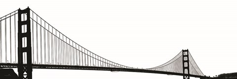 Framed Golden Gate Bridge Print