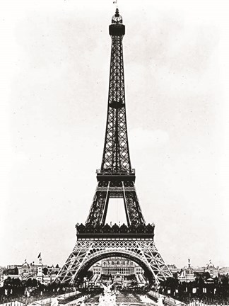 Framed Eiffel Tower Print